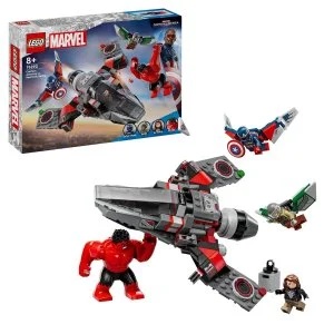LEGO® Marvel 76292 Pojedynek: Kapitan Ameryka vs. Red Hulk