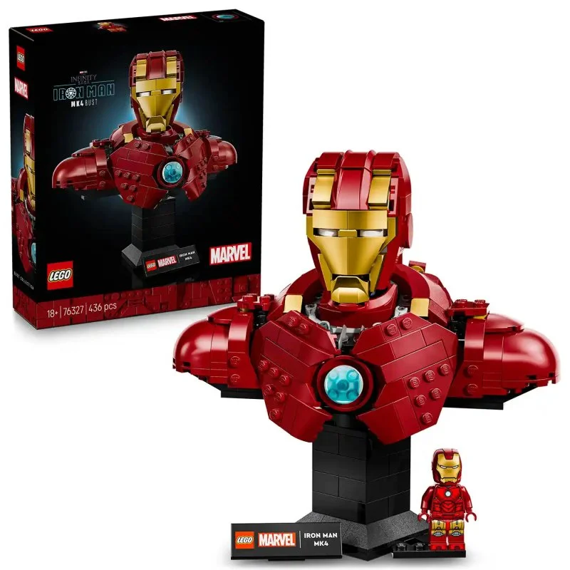 ǀ Marvel 76327 Popiersie Iron Man MK4