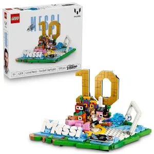 LEGO® Editions 43011 Lionel Messi – Gwiazdorskie momenty futbolu