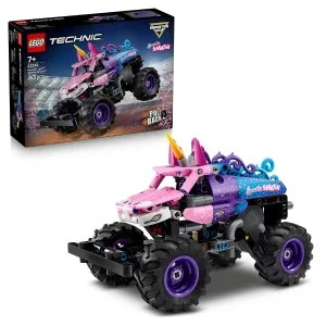 LEGO® Technic 42220 Monster Jam™ Sparkle Smash™ z silnikiem naciągowym
