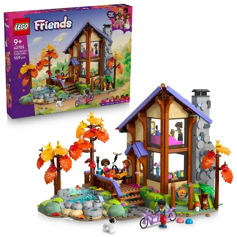 Friends 42705 Przytulna chata w jesiennym lesie