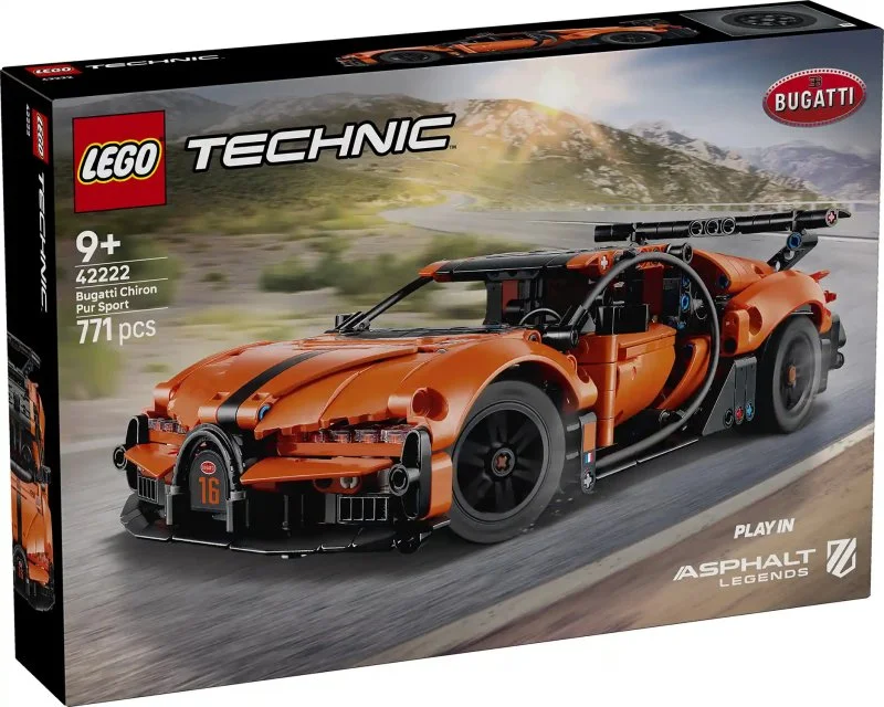 Technic 42222 Hipersamochód Bugatti Chiron Pur Sport