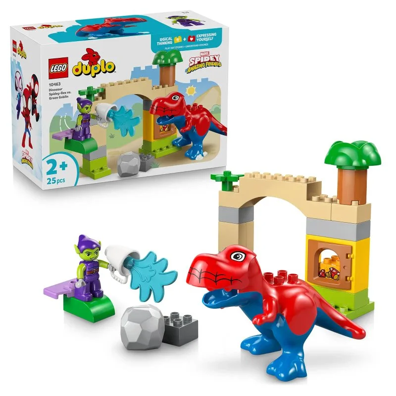DUPLO® 10463 Dinozaur Spidey-Rex vs. Zielony Goblin