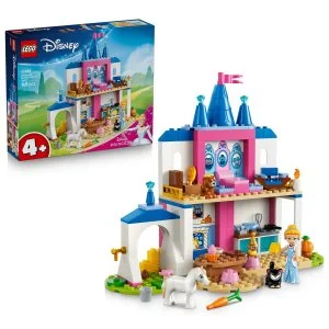 LEGO® Disney 43283 Zamek Kopciuszka i jej zwierzęcy przyjaciele