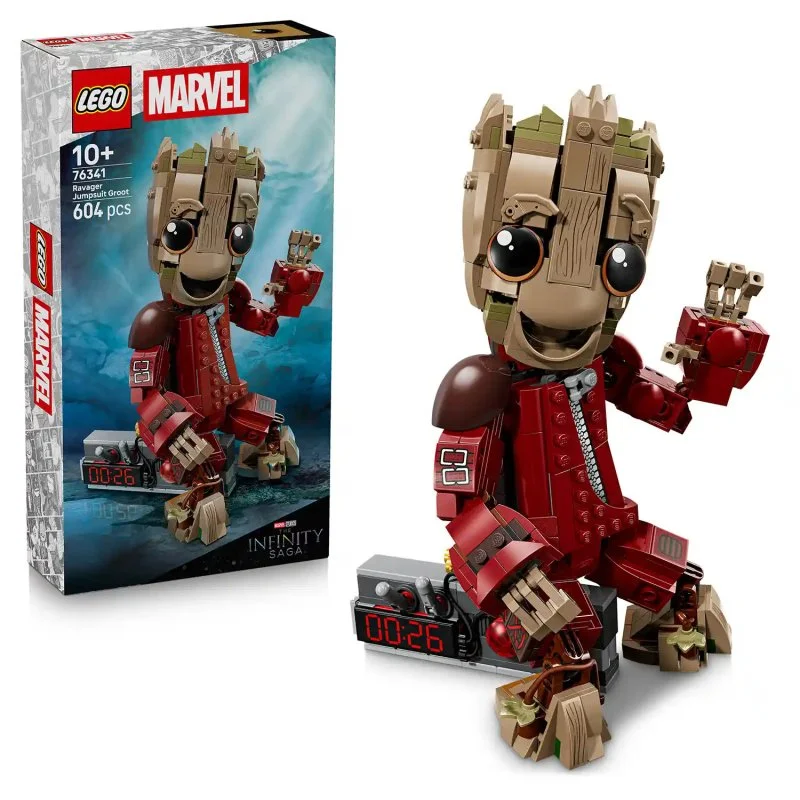 ǀ Marvel 76341 Groot w kombinezonie Łupieżców