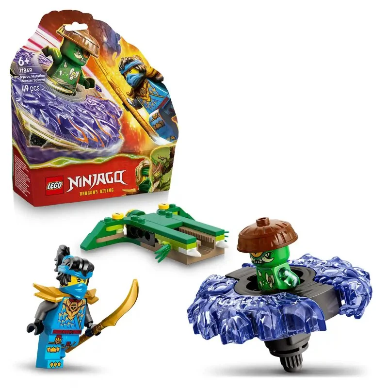 NINJAGO® 71849 Nya vs. spinner zmutowanego potwora