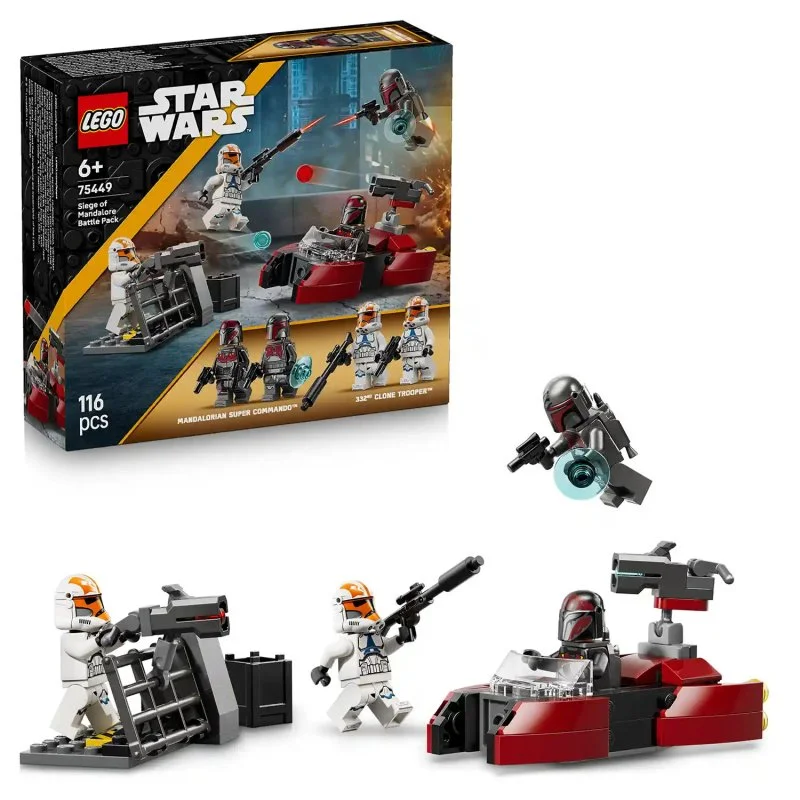 Star Wars™ 75449 Pakiet bitewny oblężenia Mandalore