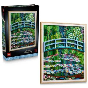 LEGO® Art 31220 Claude Monet – Most nad stawem z liliami wodnymi