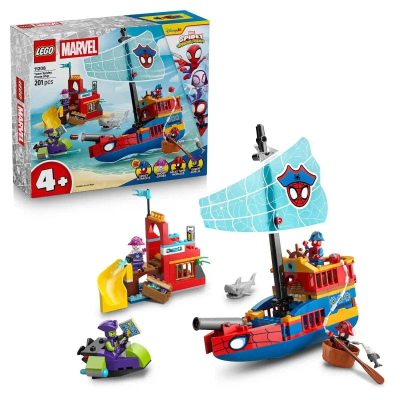 ǀ Marvel 11208 Piracki statek zespołu Spidey'ego