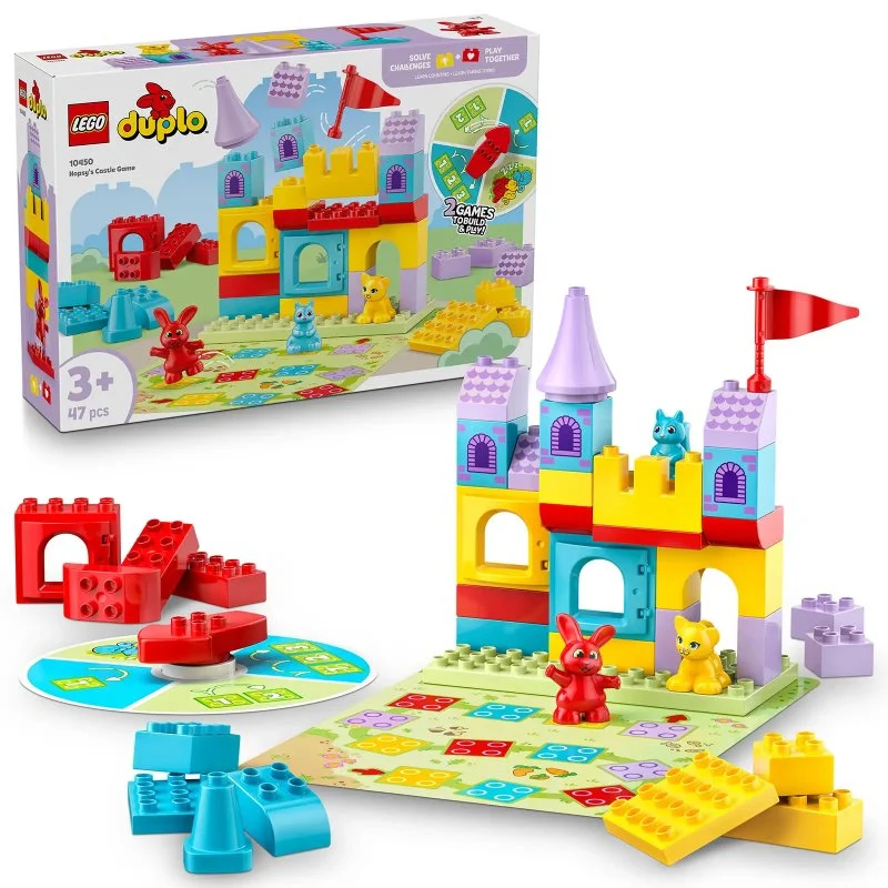 DUPLO® 10450 Hopsy i zabawa z zamkiem