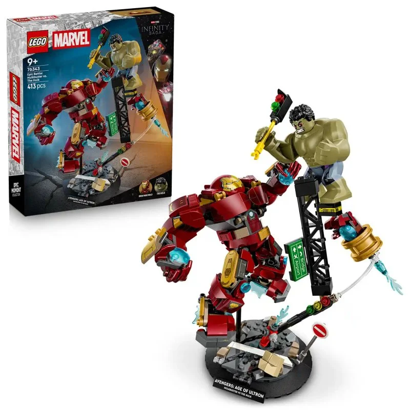 ǀ Marvel 76343 Epicki pojedynek: Hulkbuster vs. Hulk