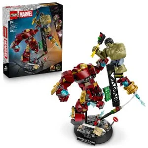 LEGO® ǀ Marvel 76343 Epicki pojedynek: Hulkbuster vs. Hulk