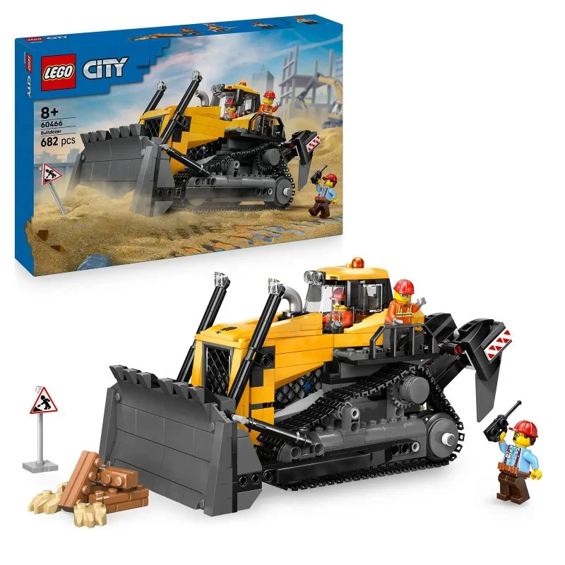 City 60466 Żółty buldożer