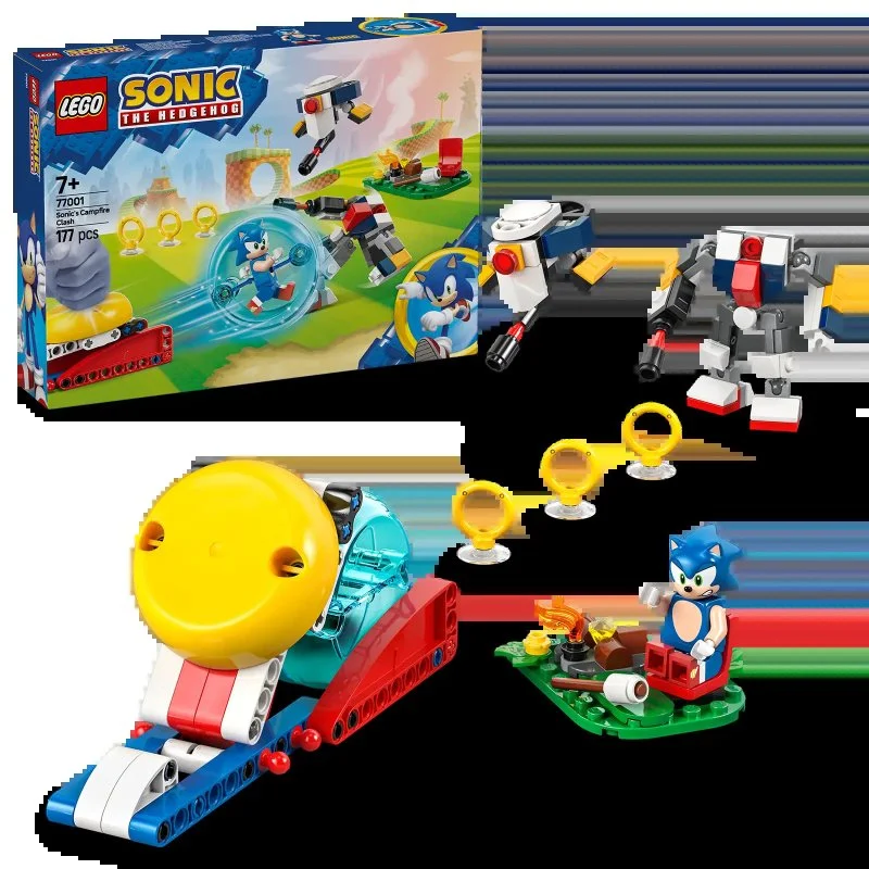 Sonic the Hedgehog™ 77001 Sonic i pojedynek przy ognisku