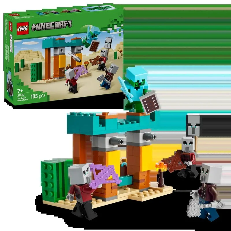 Minecraft® 21267 Pustynny patrol rozbójników