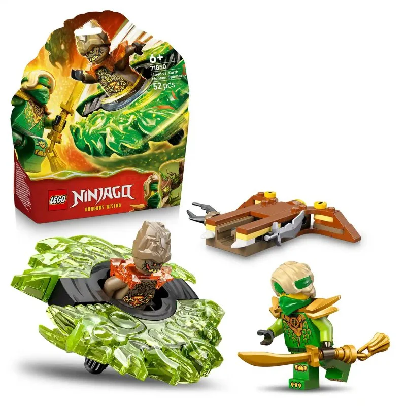 NINJAGO® 71850 Lloyd vs. spinner ziemskiego potwora