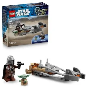 LEGO® Star Wars™ 75436 Mandalorian i Grogu oraz skuter repulsorowy