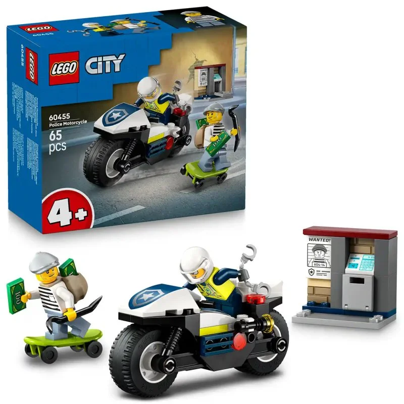City 60455 Pościg na policyjnym motocyklu