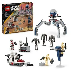 LEGO® Star Wars™ 75372 Pakiet bitewny żołnierza-klona i droida bojowego