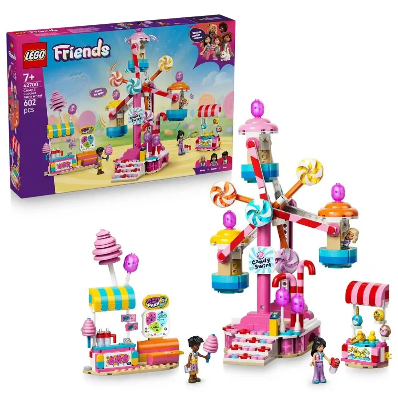 Friends 42700 Karuzela ze słodyczami i cupcake'ami