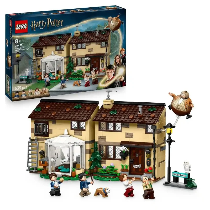 Harry Potter™ 76451 Privet Drive: Wizyta ciotki Marge