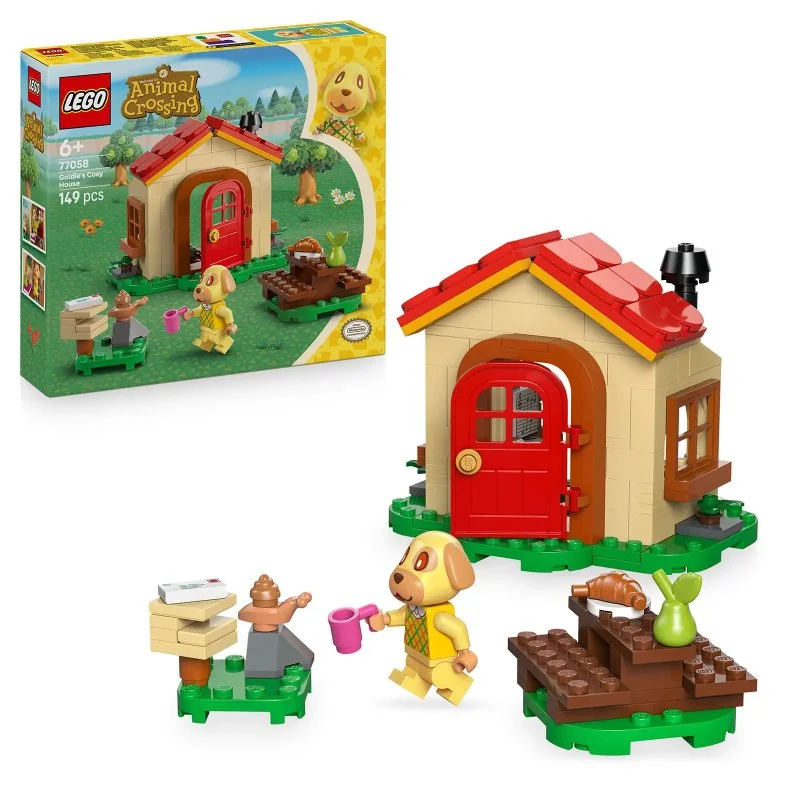 Animal Crossing™ 77058 Goldie i jej przytulny domek