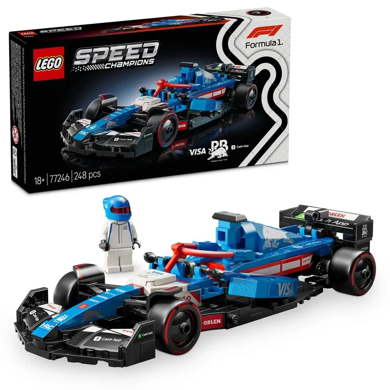 Speed Champions 77246 Samochód wyścigowy Visa Cash App RB VCARB 01 F1®