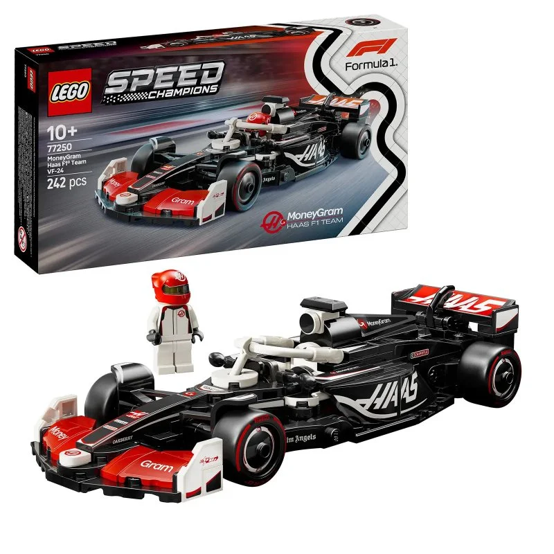 Speed Champions 77250 Samochód wyścigowy MoneyGram Haas F1® Team VF-24