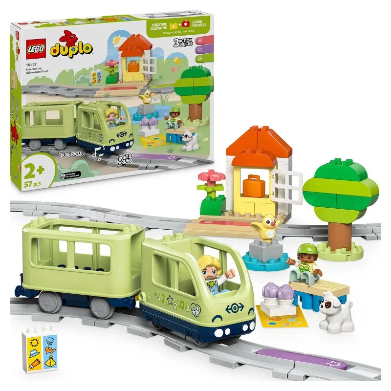 DUPLO® 10427 Interaktywny przygodowy pociąg
