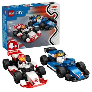 LEGO® City 60464 Samochody wyścigowe F1® Williams Racing i Haas F1®