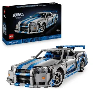 LEGO® Technic 42210 2 Fast 2 Furious Samochód Nissan Skyline GT-R (R34)