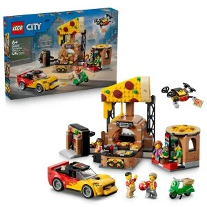 LEGO® City 60496 Dostawa pizzy i pojazdy