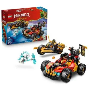 LEGO® NINJAGO® 71864 Pojazdy do łączenia Kaia i Cole'a