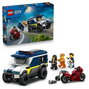 LEGO® City 60479 Policyjna furgonetka do przewozu więźniów