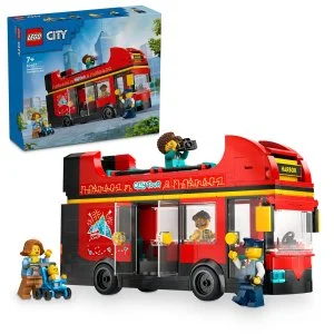 LEGO® City 60407 Czerwony piętrowy autobus wycieczkowy