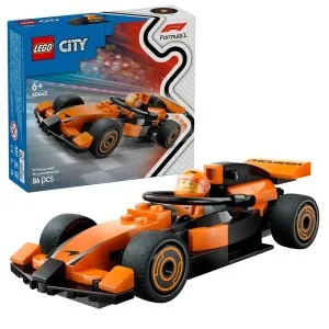 LEGO® City 60442 Kierowca F1® z wyścigowym samochodem McLaren