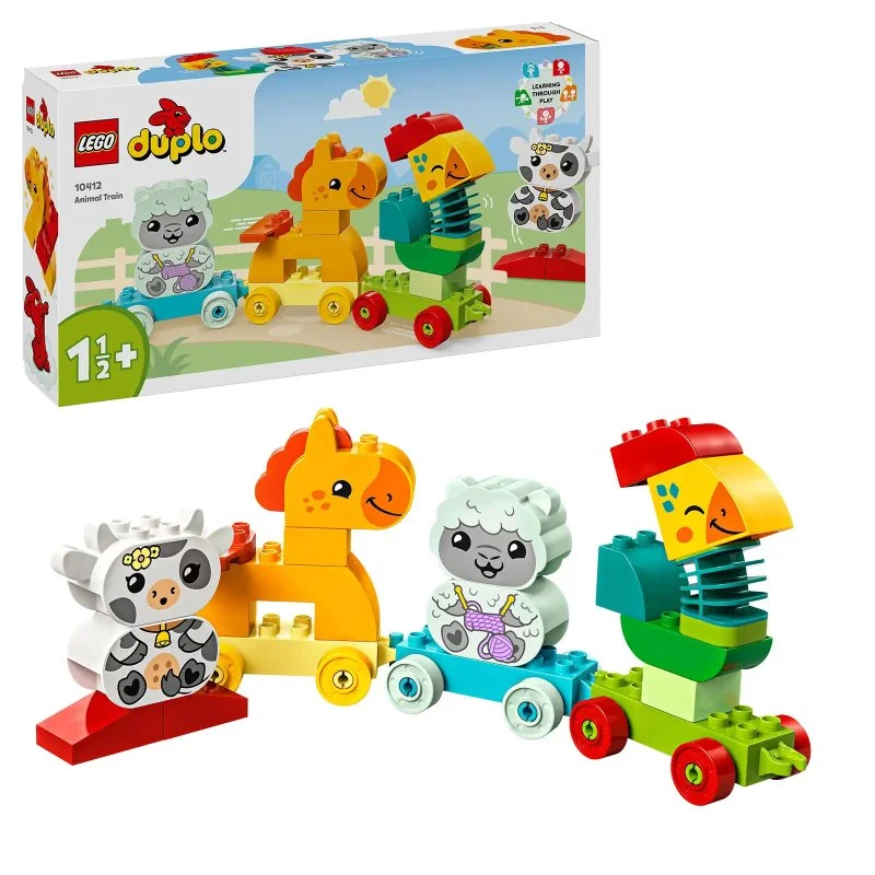 DUPLO® 10412 Pociąg ze zwierzątkami