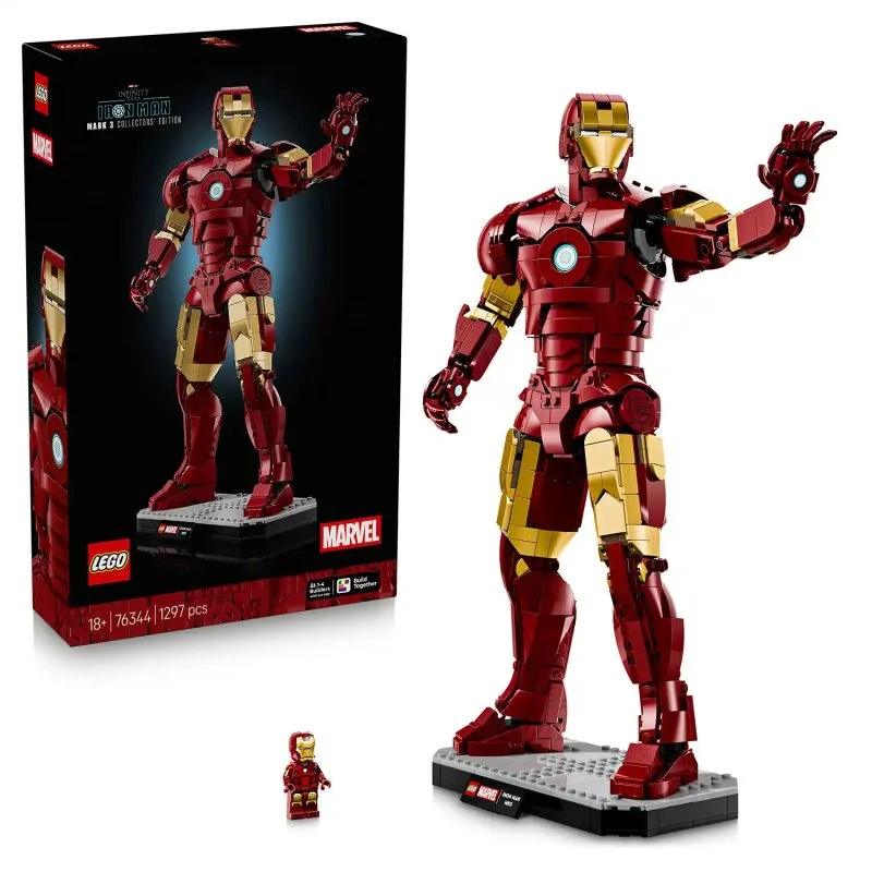 ǀ Marvel 76344 Iron Man Mark 3: edycja kolekcjonerska