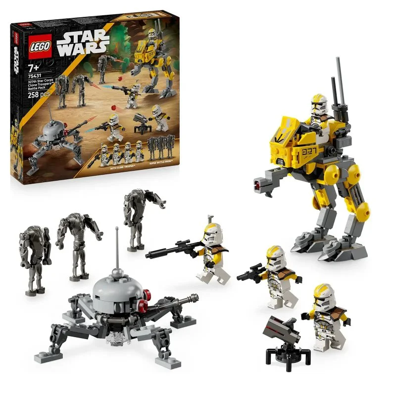 Star Wars™ 75431 Pakiet bitewny klonowanych żołnierzy z 327. Korpusu Gwiezdnego