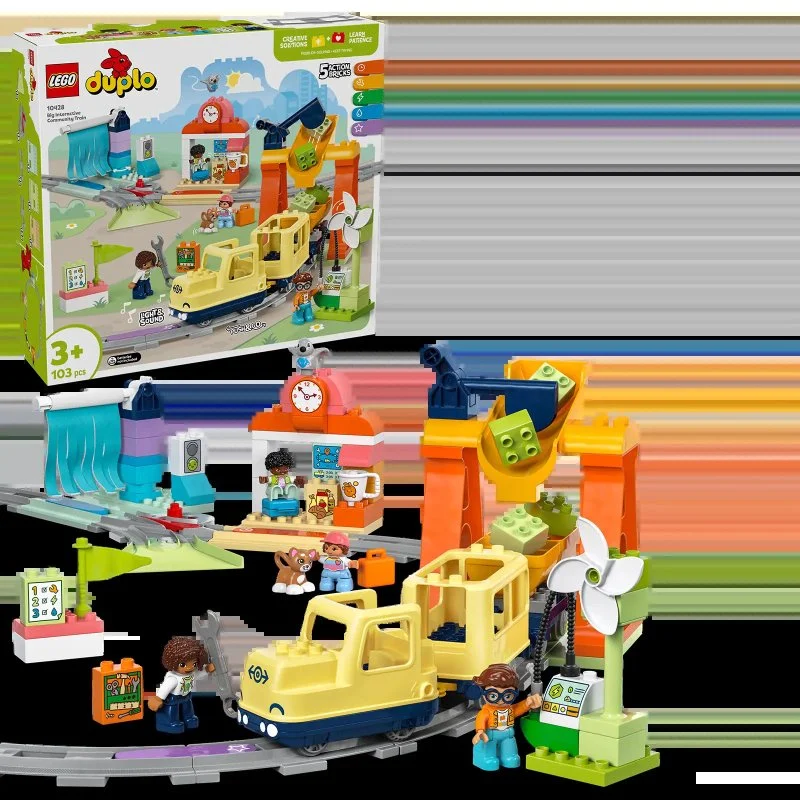 DUPLO® 10428 Duży interaktywny pociąg społeczności