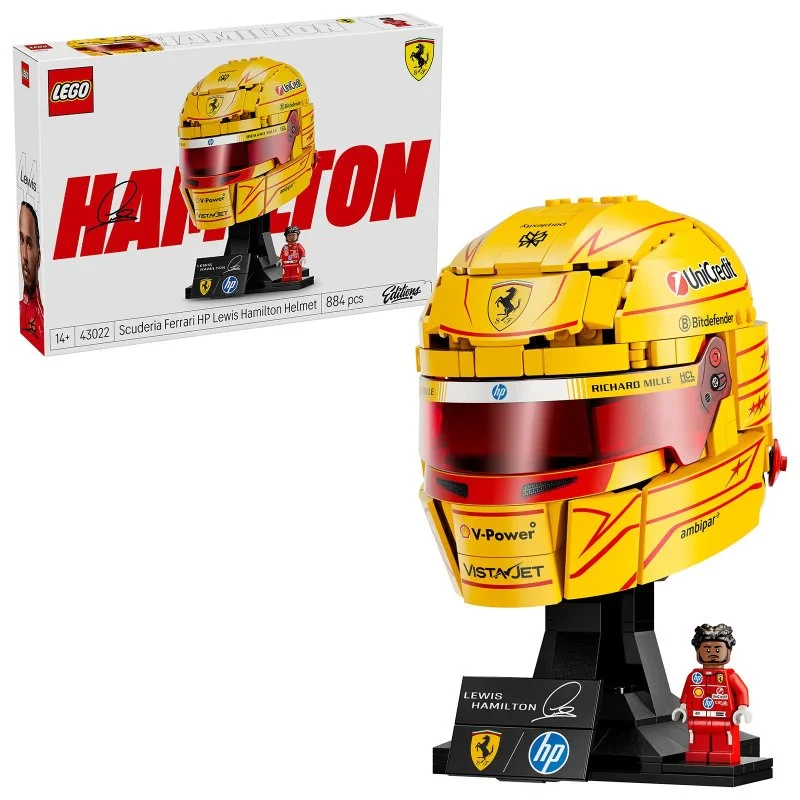 Editions 43022 Kask Lewisa Hamiltona ze Scuderia Ferrari HP