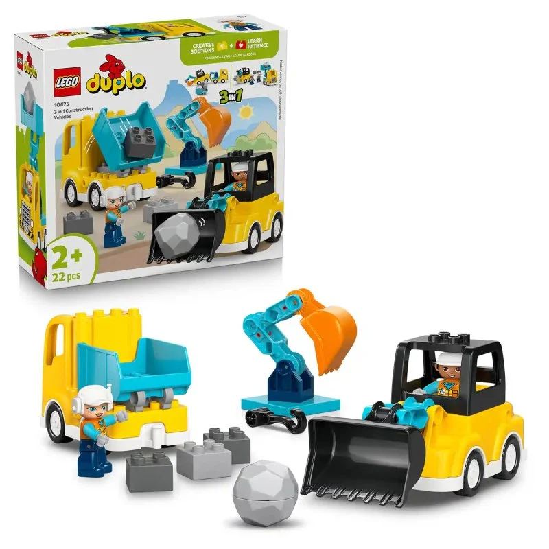DUPLO® 10475 Pojazdy na budowie 3 w 1