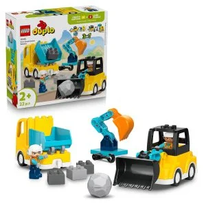 LEGO® DUPLO® 10475 Pojazdy na budowie 3 w 1