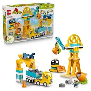 LEGO® DUPLO® 10476 Plac budowy i pojazdy 3 w 1