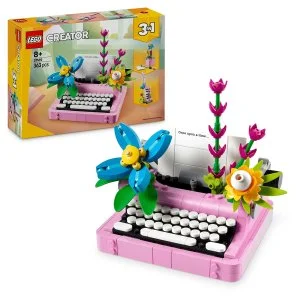 LEGO® Creator 3 w 1 31169 Maszyna do pisania z kwiatami