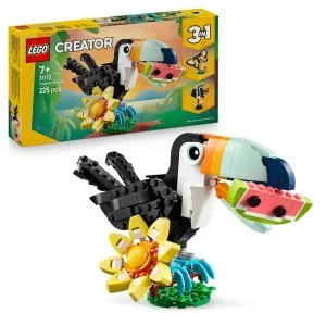 LEGO® Creator 3 w 1 31173 Dzikie zwierzęta: Tropikalny tukan