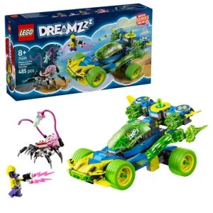 LEGO® DREAMZzz™ 71491 Mateo i pełen akcji wyścigowy samochód Z-Flek