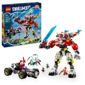 LEGO® DREAMZzz™ 71497 Tygrysi robot Coopera i hot rod Zera