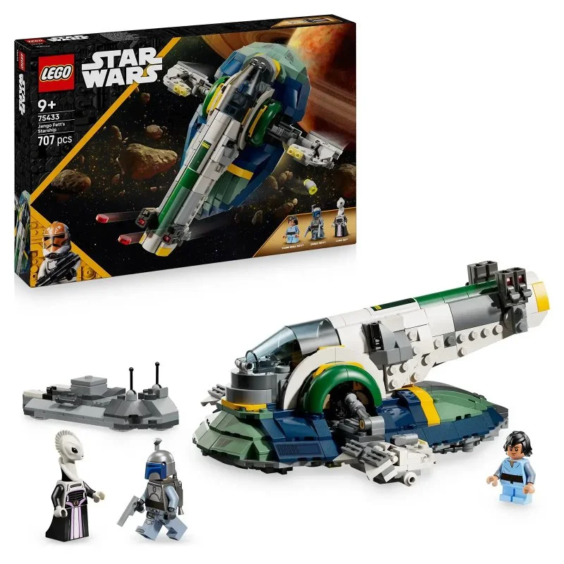 Star Wars™ 75433 Jango Fett i jego statek kosmiczny