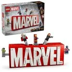 Marvel 76313 Logo MARVEL i minifigurki